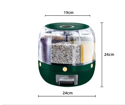 Rotating Food Storage Dispenser