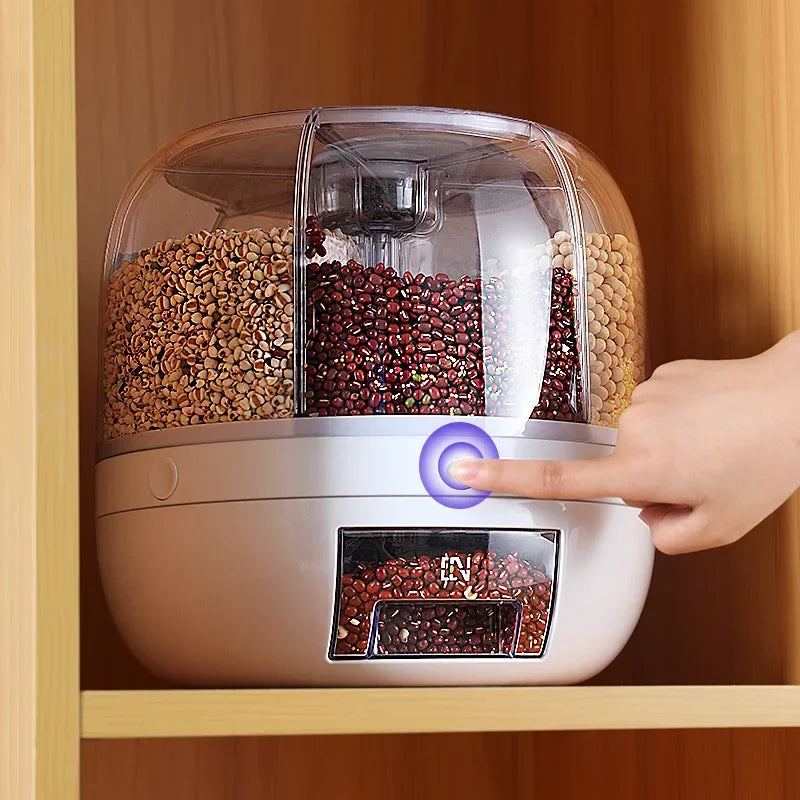 Rotating Food Storage Dispenser