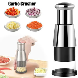 Garlic Crusher Onion Chopper Multipeler
