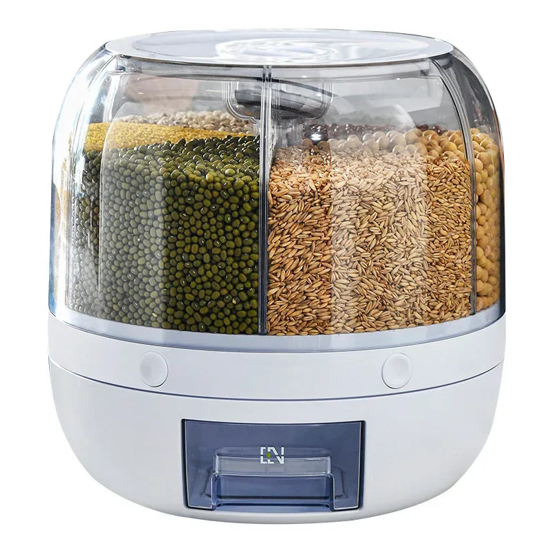 Rotating Food Storage Dispenser